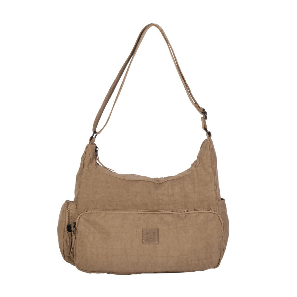 Single Strap Zip Top Shoulder Bag