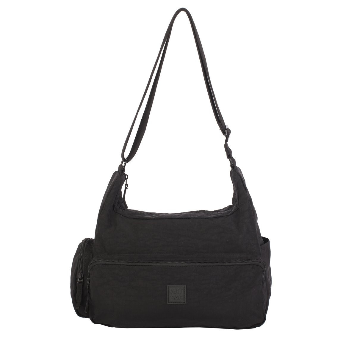 Single Strap Zip Top Shoulder Bag