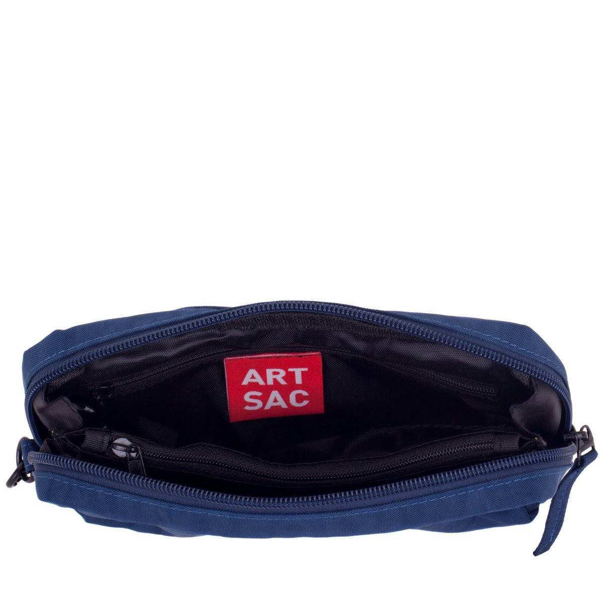 Artsac Small Zip Top Sectioned Wristlet / Pouch