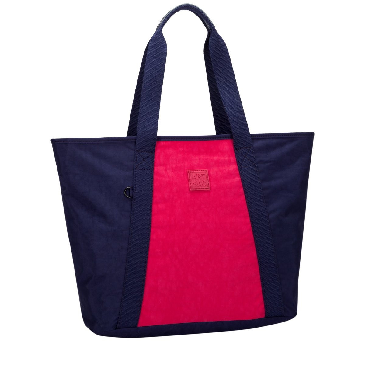Twin Strap Panelled Tote Bag