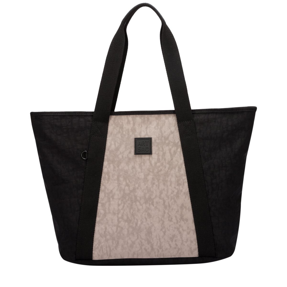 Twin Strap Panelled Tote Bag