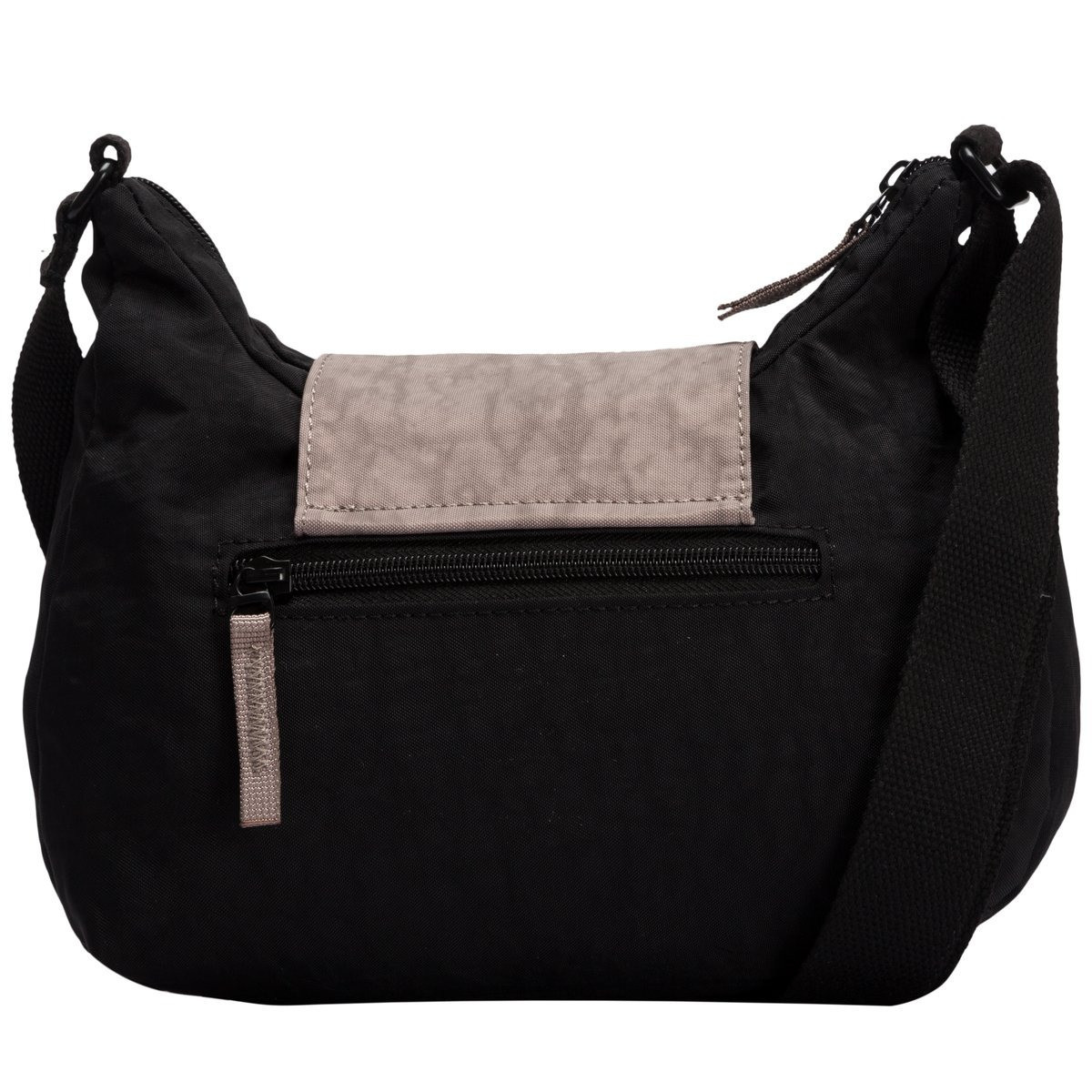 Small Nylon Scoop Top Crossbody Bag