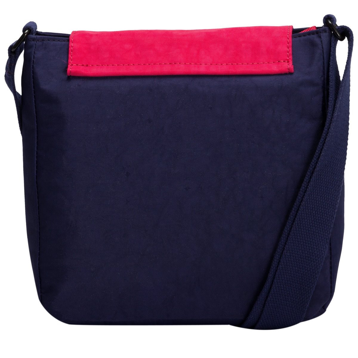 Square Nylon Zip Top Crossbody Bag