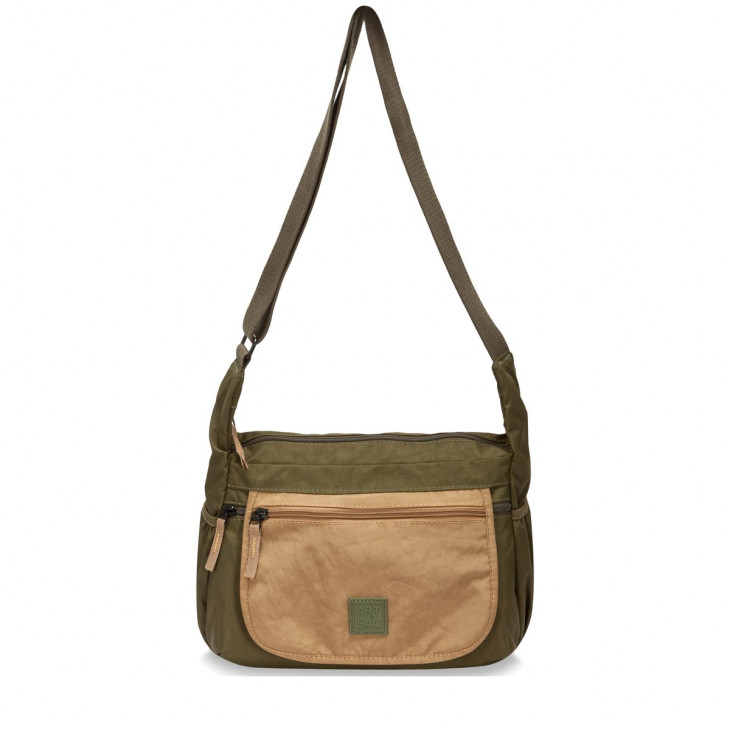 Single Strap Zip Top Shoulder Bag