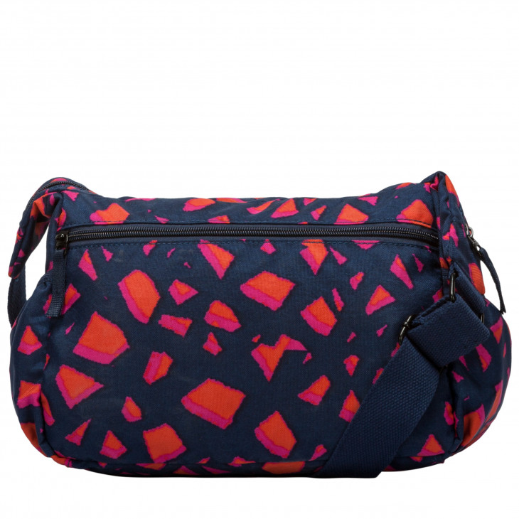 Medium Nylon Zip Top Crossbody Bag
