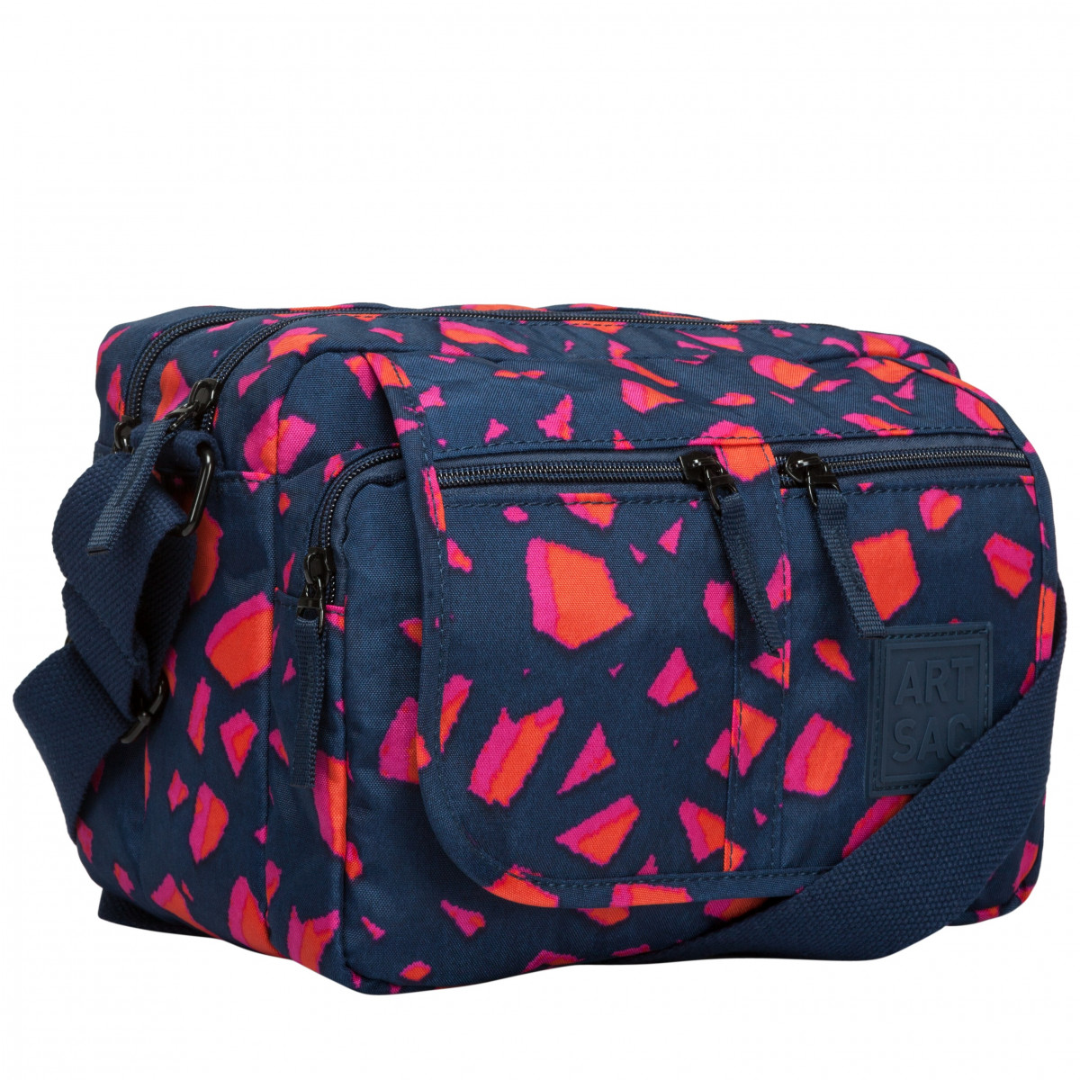 Nylon Multi Pocket Small Crossbody Bag IUCN Water