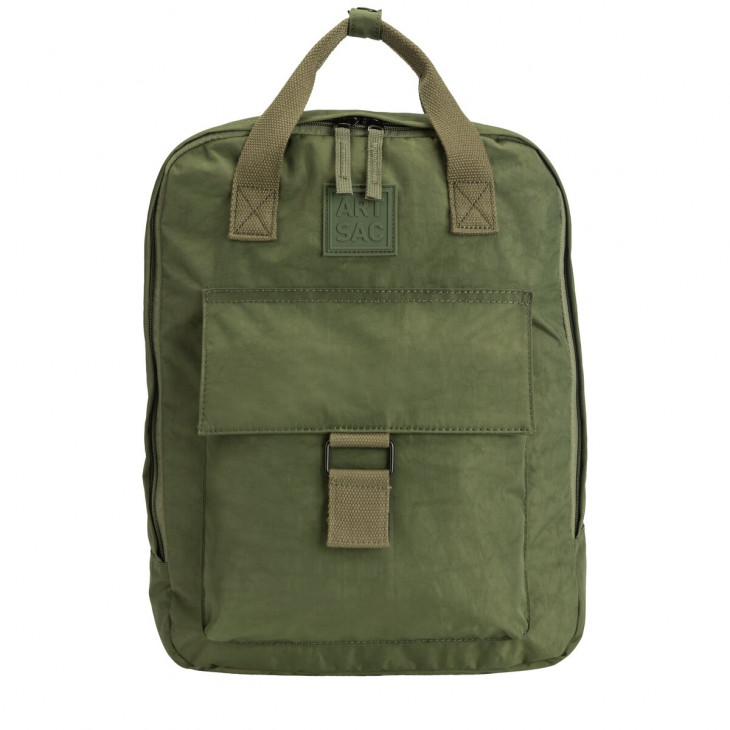 Square top top backpack