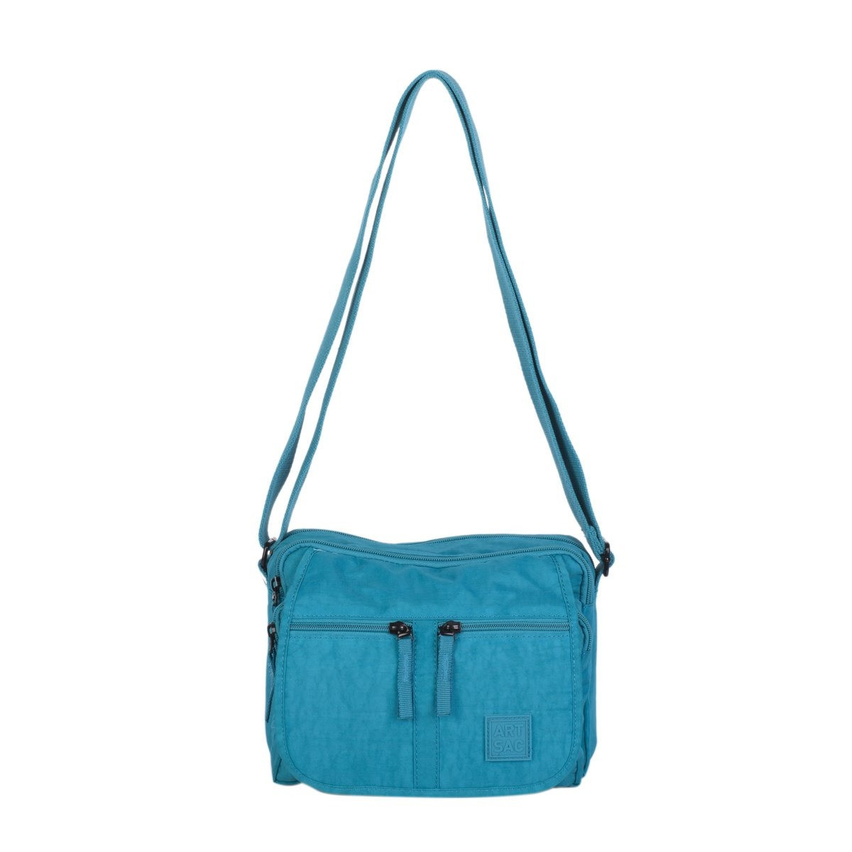 Multi Pocket Nylon Crossbody Bag