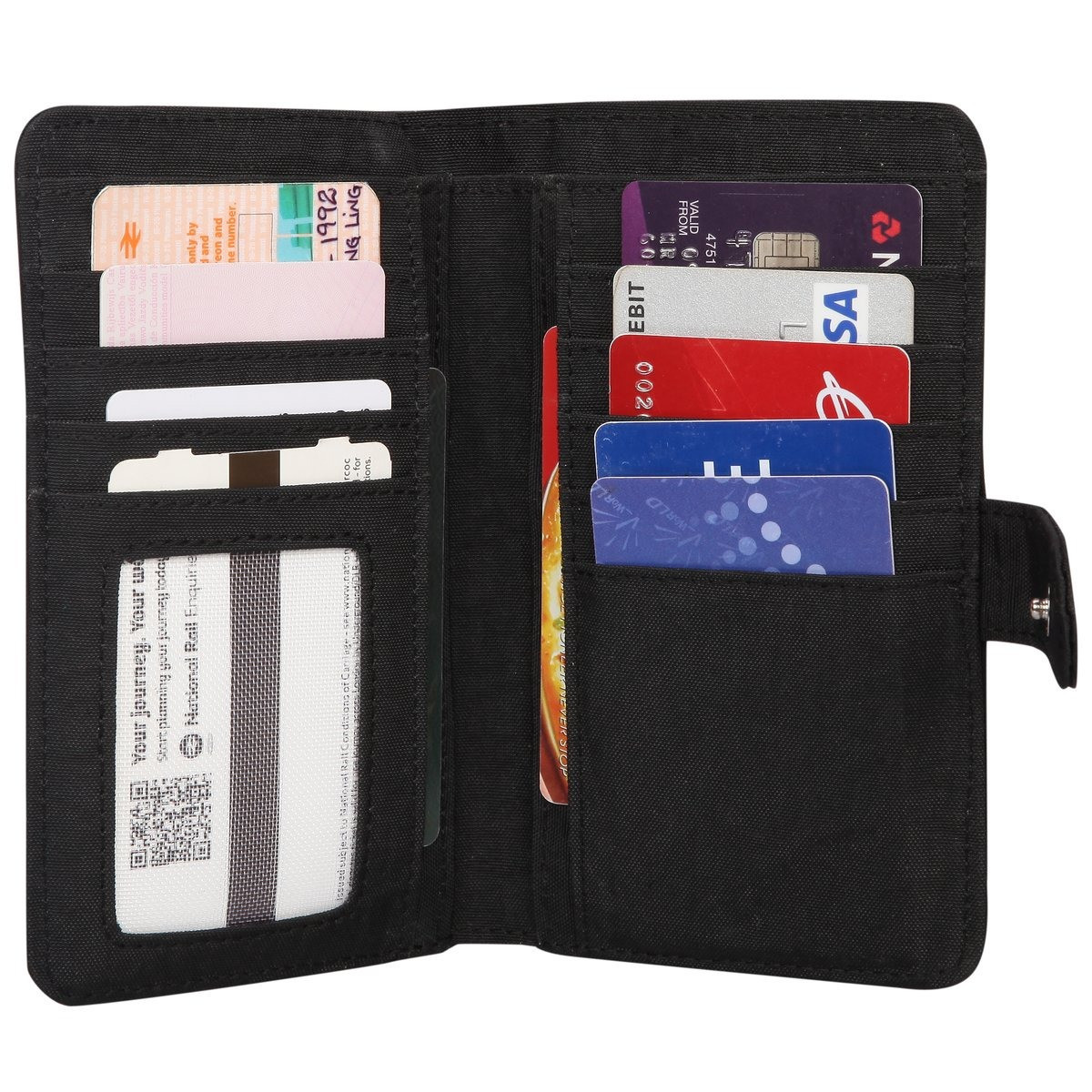 Artsac Card / Notecase With Clasp Fastening