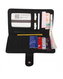 Artsac Card / Notecase With Clasp Fastening