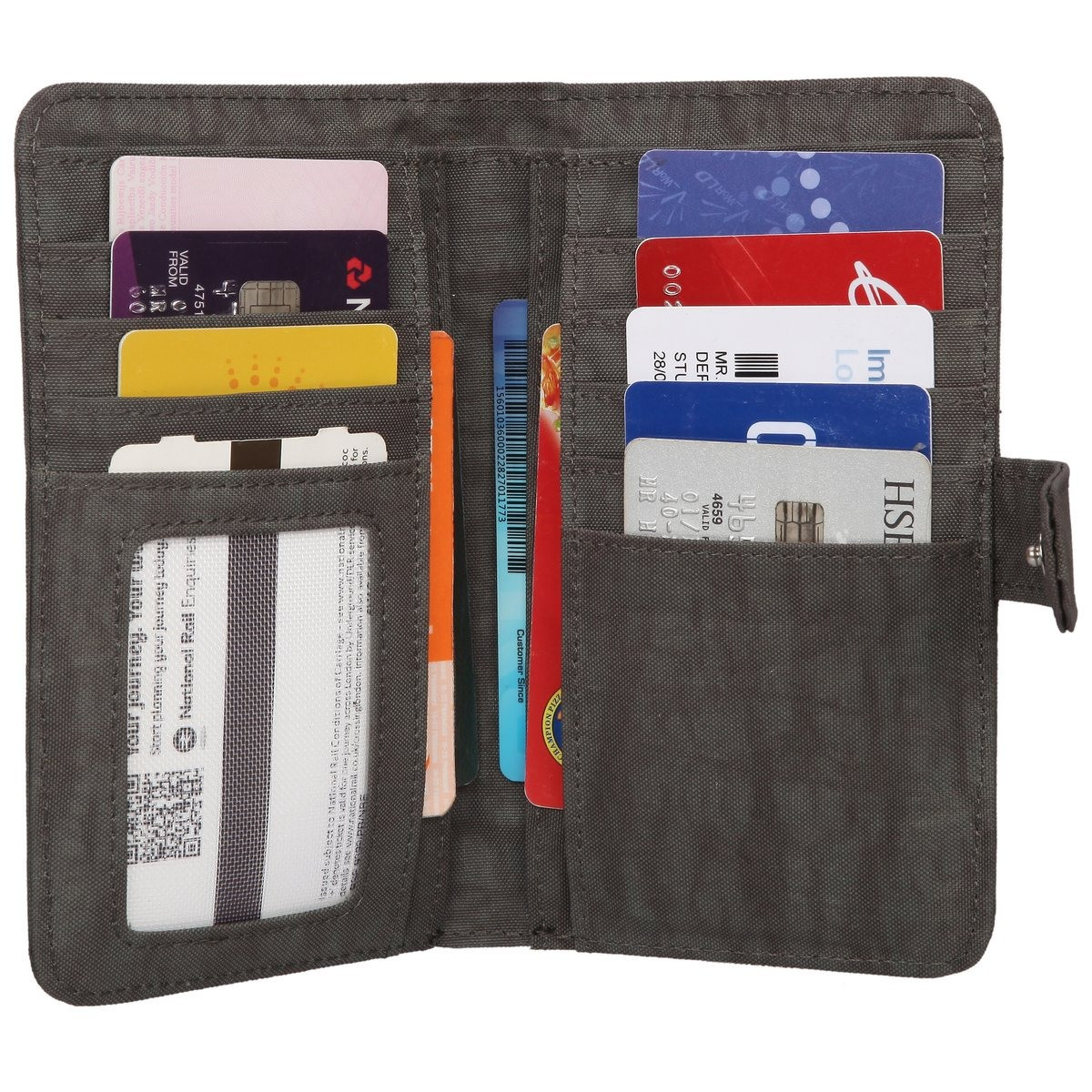 Artsac Card / Notecase With Clasp Fastening