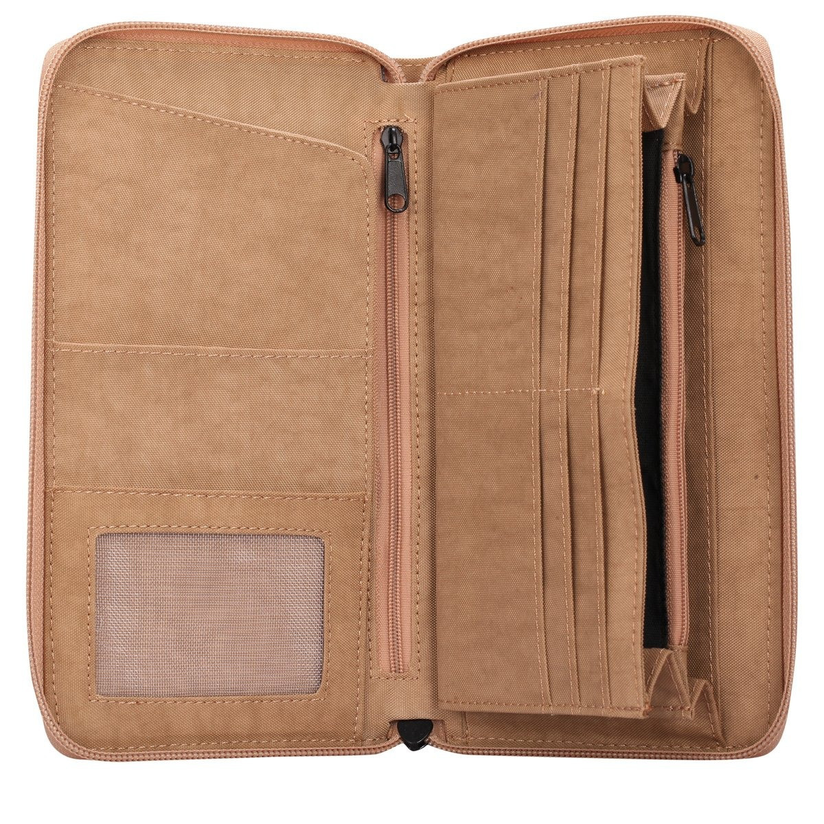 Zip Round Travel/document Wallet