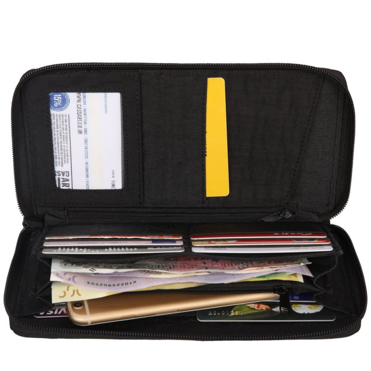 Zip Round Travel/document Wallet