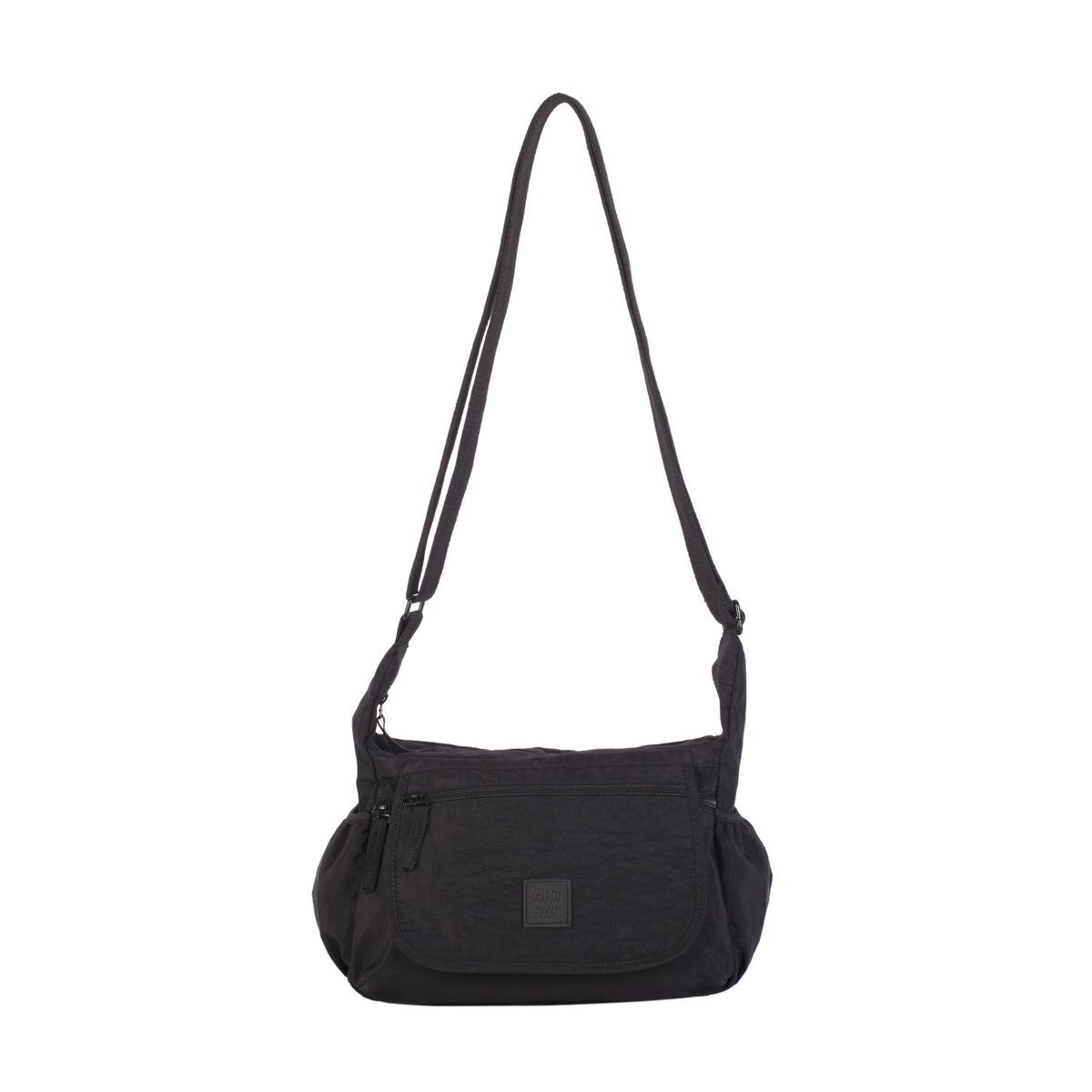 Single Strap Zip Top Shoulder Bag