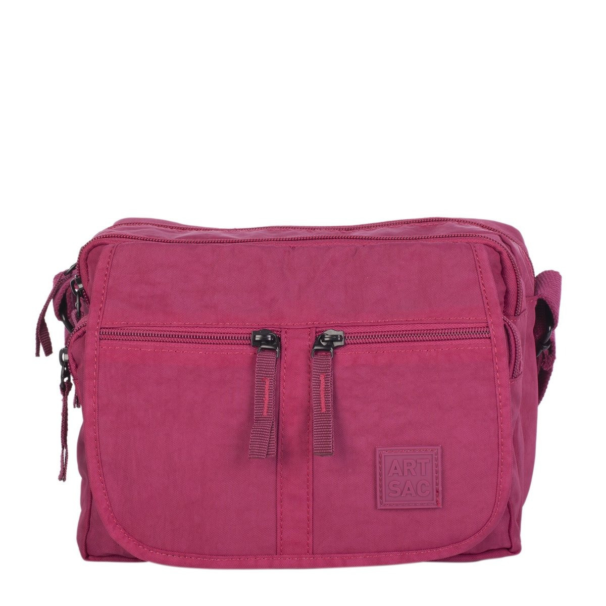 Multi Pocket Nylon Crossbody Bag